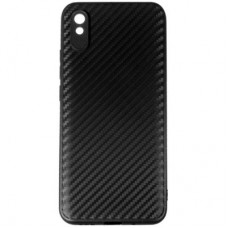 Чохол для мобільного телефона ColorWay TPU Carbon Xiaomi Redmi 9A black (CW-CTCbXR9A-BK) - Фото
