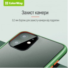 Чохол для мобільного телефона ColorWay Smart Matte Xiaomi Redmi 12 black (CW-CSMXR12-BK) - Фото