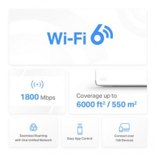 Точка доступу Wi-Fi Mercusys HALO-H70X-3-PACK - Фото