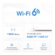 Точка доступа Wi-Fi Mercusys HALO-H70X-3-PACK Точка доступа Wi-Fi Mercusys HALO-H70X-3-PACK