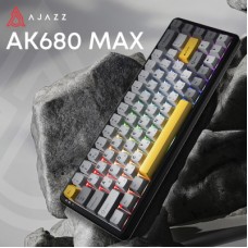 Клавіатура Ajazz AK680 MAX Magnetic Switch RGB USB Black (AK680-M-BGY-AW) Клавіатура Ajazz AK680 MAX Magnetic Switch RGB USB Black (AK680-M-BGY-AW) - Фото