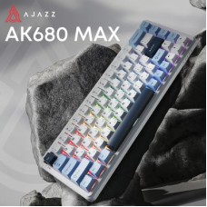Клавіатура Ajazz AK680 MAX Magnetic Switch RGB USB White (AK680-M-BWD-AW) Клавіатура Ajazz AK680 MAX Magnetic Switch RGB USB White (AK680-M-BWD-AW) - Фото