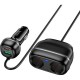 Зарядний пристрій HOCO HOCO Z59 Rank 48 W dual port USB-C PD30W + USB QC 3.0 Black (6942007641500)