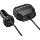 Зарядний пристрій HOCO HOCO Z59 Rank 48 W dual port USB-C PD30W + USB QC 3.0 Black (6942007641500)