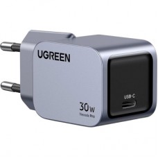 Зарядний пристрій Ugreen USB-C PD30W GaN X703 gray (35006) - Фото