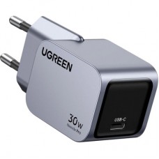Зарядний пристрій Ugreen USB-C PD30W GaN X703 gray (35006) - Фото