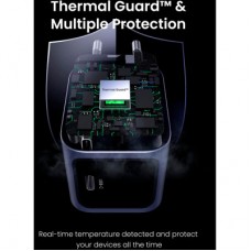 Зарядний пристрій Ugreen USB-C PD30W GaN X703 gray (35006) - Фото