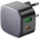 Зарядний пристрій HOCO CS32A Rise 1xUSB-C PD20W + 1xUSB QC 3.0 Black (6942007617451)