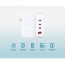 Зарядний пристрій D-Link 3xUSB-C + 1xUSB PD140W GaN white (DCF-141) - Фото
