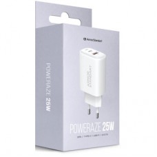 Зарядний пристрій Armorstandart 1xUSB-C PD20W + 1xUSB QC3.0 GaN white (ARM87067) Зарядний пристрій Armorstandart 1xUSB-C PD20W + 1xUSB QC3.0 GaN white (ARM87067) - Фото