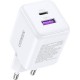 Зарядний пристрій UGREEN USB + USB-C GaN 30 W X516 white (65015)