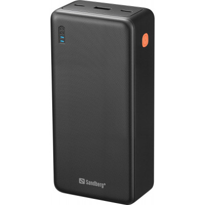 Батарея универсальная Sandberg 27000mAh Saver PD/20W, QC/3.0/22,5W, power-through (320-43)