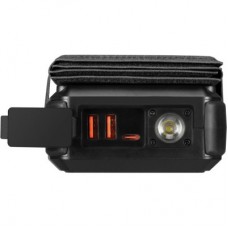 Батарея универсальная Sandberg 27000mAh Solar 5-Panel 8W, PD/20W, IP54, Flashlight, wireless charging 15W (421-06) - Фото