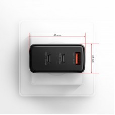 Зарядное устройство AXAGON 1xUSB + 2xUSB-C 100W QC4+ PD3.0 PPS black (ACU-DPQ100) - Фото