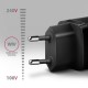 Зарядное устройство AXAGON 1xUSB + 2xUSB-C 65W QC4+ PD3.0 PPS black (ACU-DPQ65)