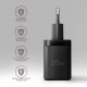 Зарядное устройство AXAGON 1xUSB QC3.0 + 1xUSB-C PD20W black (ACU-PQ20) Зарядное устройство AXAGON 1xUSB QC3.0 + 1xUSB-C PD20W black (ACU-PQ20)