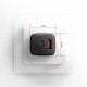 Зарядное устройство AXAGON 1xUSB QC3.0 + 1xUSB-C PD20W black (ACU-PQ20) Зарядное устройство AXAGON 1xUSB QC3.0 + 1xUSB-C PD20W black (ACU-PQ20)