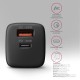 Зарядное устройство AXAGON 1xUSB QC4.0 + 1xUSB-C PD30W PPS black (ACU-PQ30) Зарядное устройство AXAGON 1xUSB QC4.0 + 1xUSB-C PD30W PPS black (ACU-PQ30)