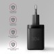 Зарядное устройство AXAGON 1xUSB QC4.0 + 1xUSB-C PD30W PPS black (ACU-PQ30) Зарядное устройство AXAGON 1xUSB QC4.0 + 1xUSB-C PD30W PPS black (ACU-PQ30)