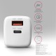 Зарядное управление AXAGON 1xUSB QC4.0 + 1xUSB-C PD30W PPS white (ACU-PQ30W) Зарядное управление AXAGON 1xUSB QC4.0 + 1xUSB-C PD30W PPS white (ACU-PQ30W)