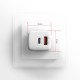 Зарядное управление AXAGON 1xUSB QC4.0 + 1xUSB-C PD30W PPS white (ACU-PQ30W) Зарядное управление AXAGON 1xUSB QC4.0 + 1xUSB-C PD30W PPS white (ACU-PQ30W)