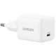 Зарядное устройство UGREEN USB-C PD20W GaN X512 white (55554)