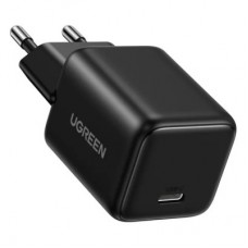 Зарядное устройство UGREEN USB-C PD20W GaN X512 black (55553) - Фото