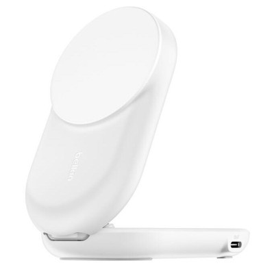Зарядное устройство Belkin UltraCharge Wireless 2-in-1 25W white (WIZ039KQWH)