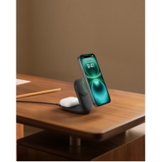 Зарядний пристрій Belkin UltraCharge Wireless 2-in-1 25 W black (WIZ039KQBK) - Фото