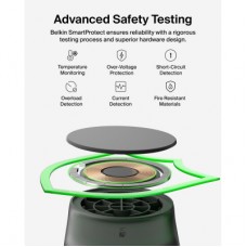 Зарядний пристрій Belkin UltraCharge Wireless 2-in-1 25 W black (WIZ039KQBK) - Фото
