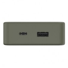 Батарея универсальная Hama 20000mAh, 15W/5V/3A, USB-C, USB-A, green (00201716) - Фото