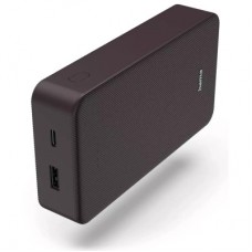 Батарея универсальная Hama 20000mAh, 15W/5V/3A, USB-C, USB-A, plum (00201715) - Фото