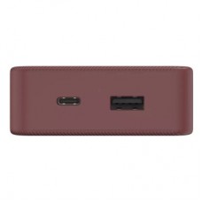 Батарея универсальная Hama 20000mAh, 15W/5V/3A, USB-C, USB-A, red (00201717) - Фото