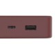 Батарея универсальная Hama 20000mAh, 15W/5V/3A, USB-C, USB-A, red (00201717)
