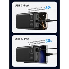 Повербанк Kuulaa RT-20 20000 mAh 22.5W (кула) - Фото
