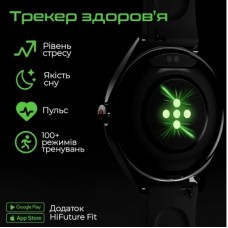 Смарт-годинник HiFuture aura 2 silver (aura2.silver) - Фото