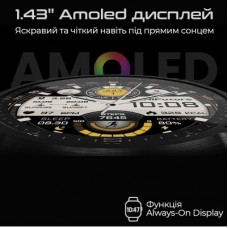 Смарт-годинник HiFuture mix 3 black (mix3.black) - Фото