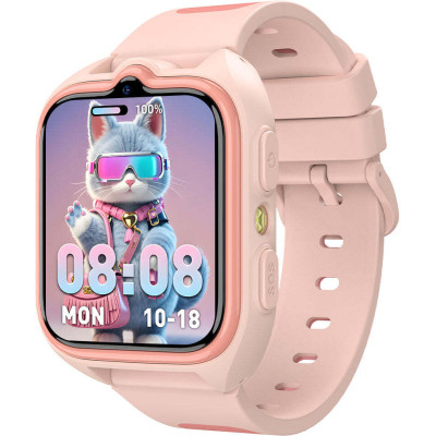 Смарт-часы Blackview Z30 Pink Годинник дитячий з GPS (6931548323839)