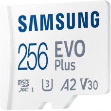 Картка пам'яті Samsung 256 GB microSD class 10 UHS-I U3 V30 A2 EVO Plus (MB-MC256SA/EU) - Фото