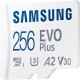 Картка пам'яті Samsung 256 GB microSD class 10 UHS-I U3 V30 A2 EVO Plus (MB-MC256SA/EU)