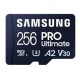Картка пам'яті Samsung 256 GB microSDXC class 10 UHS-I U3 V30 A2 Pro Ultimate (MB-MY256SB/WW)