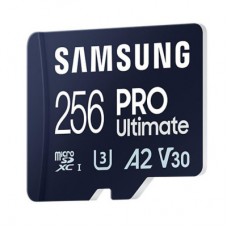Картка пам'яті Samsung 256 GB microSDXC class 10 UHS-I U3 V30 A2 Pro Ultimate (MB-MY256SB/WW) - Фото