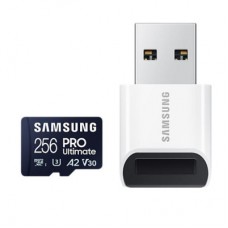 Картка пам'яті Samsung 256 GB microSDXC class 10 UHS-I U3 V30 A2 Pro Ultimate (MB-MY256SB/WW) - Фото