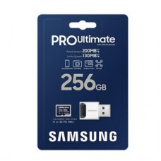 Картка пам'яті Samsung 256 GB microSDXC class 10 UHS-I U3 V30 A2 Pro Ultimate (MB-MY256SB/WW) - Фото