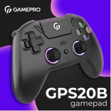 Геймпад GamePro 2.4G/BT 5.1/USB (Switch/PC/PS/iOS/Android) RGB Black (GPS20B) - Фото