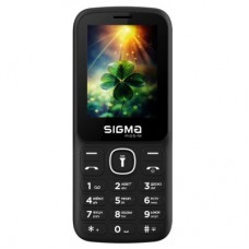 Мобільний телефон Sigma X-style 242 LUCKY Black (4827798792919) - Фото