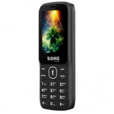 Мобільний телефон Sigma X-style 242 LUCKY Black (4827798792919) - Фото