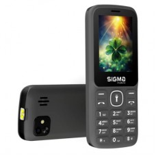 Мобільний телефон Sigma X-style 242 LUCKY Grey (4827798792926) - Фото