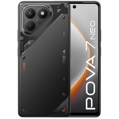 Мобільний телефон Tecno POVA 7 Neo 8/128 Gb Geek Black (4894947086786)