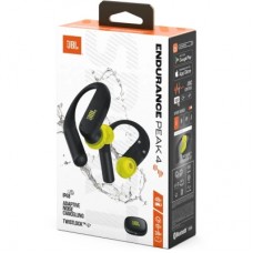Наушники JBL Endurance Peak 4 Black/Lime (JBLENDUPEAK4BLKL) - Фото